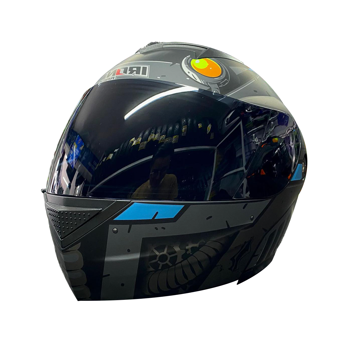 Precio casco outlet iron racing